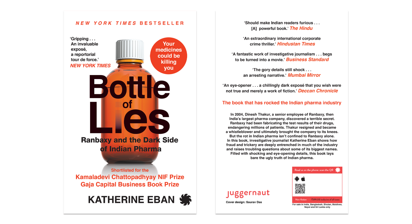 Bottle of Lies: Ranbaxy and the Dark Side of Indian Pharma