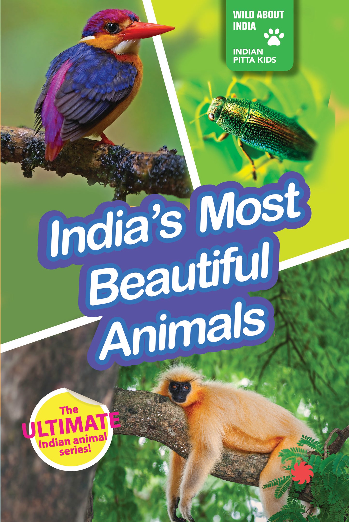 INDIA’S MOST BEAUTIFUL ANIMALS : Wild About India - Engaging Book for Kids (Ages 5-15) - Fun Facts, Trivia Questions and Answers to Teach Your Children about the Animal Kingdom