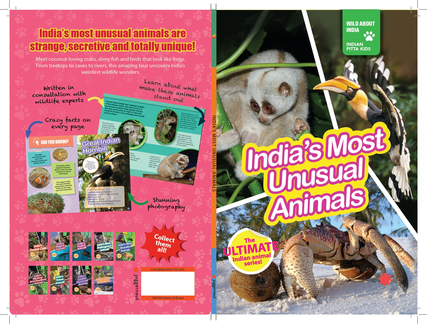 INDIA’S MOST UNUSUAL ANIMALS : Wild About India - Engaging Book for Kids (Ages 5-15) - Fun Facts, Trivia Questions and Answers to Teach Your Children about the Animal Kingdom