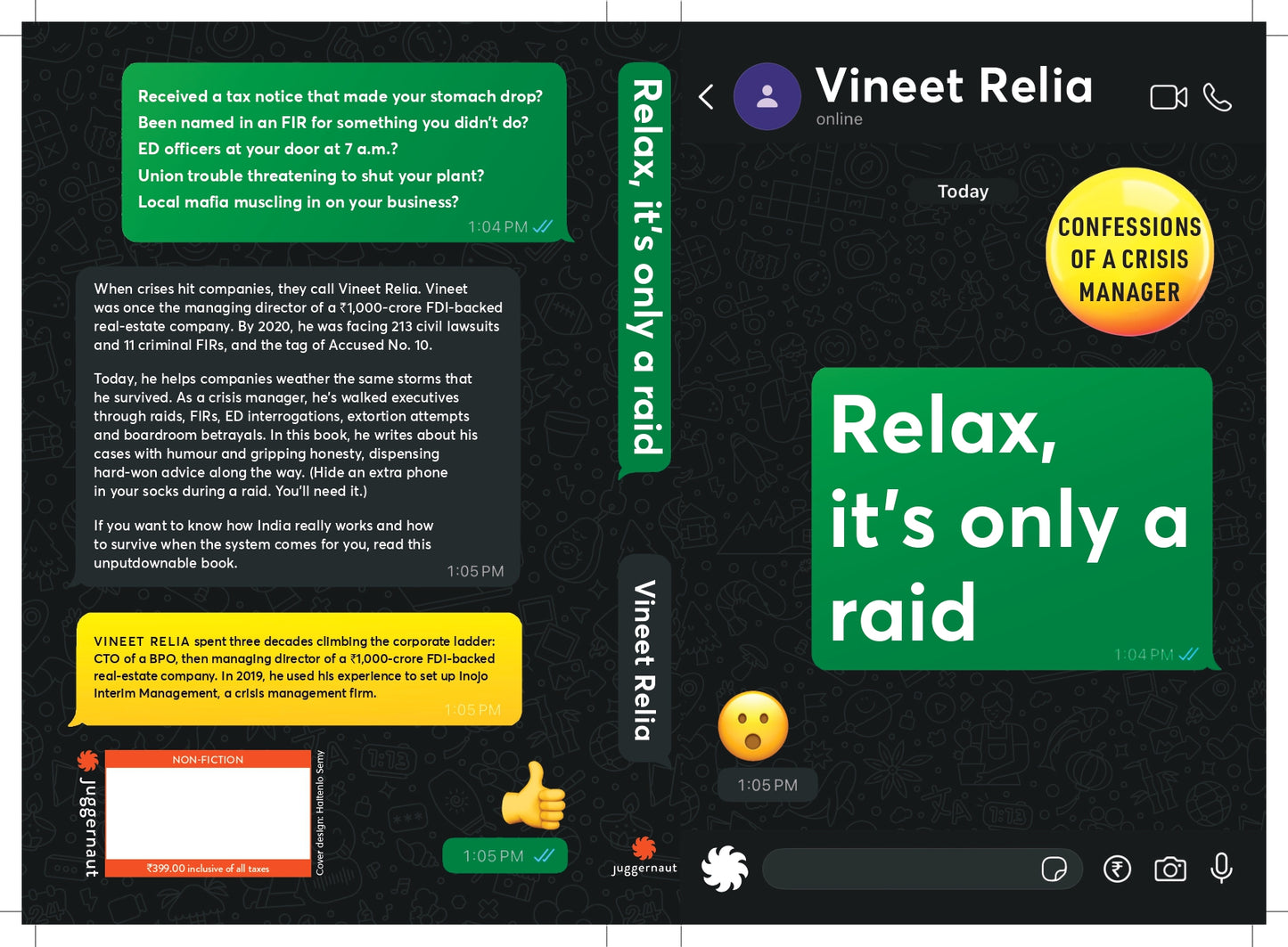 Relax, It's Only a Raid: Confessions of a Crisis Manager