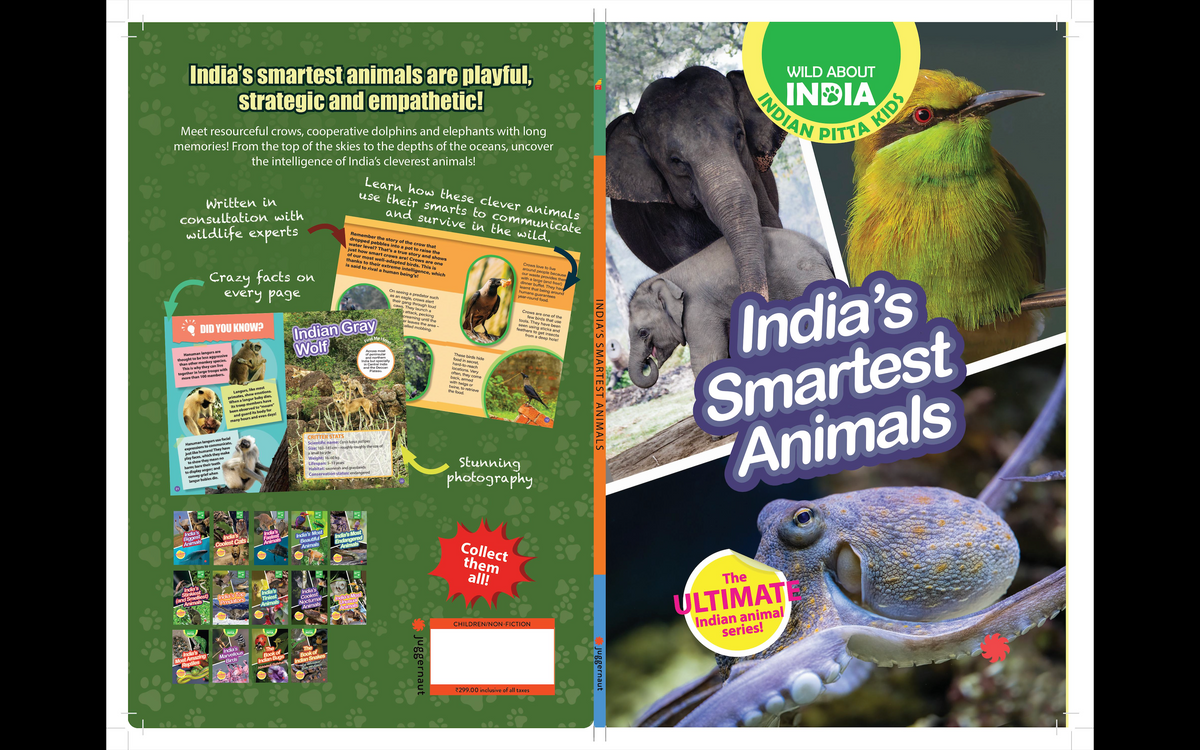 India’s Smartest Animals : Easy-To-Read Animal Books For Children; Ages 5–15 Years