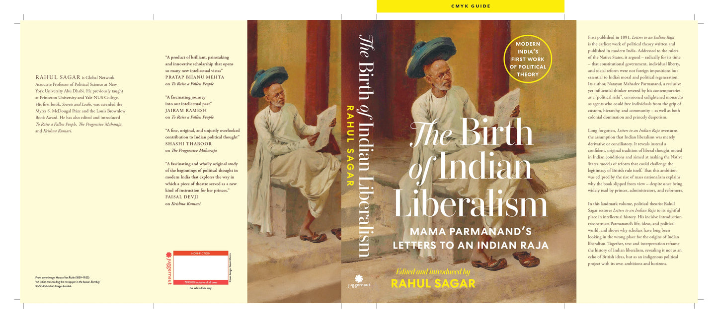 The Birth of Indian Liberalism : Mama Parmanand’s Letters to an Indian Raja