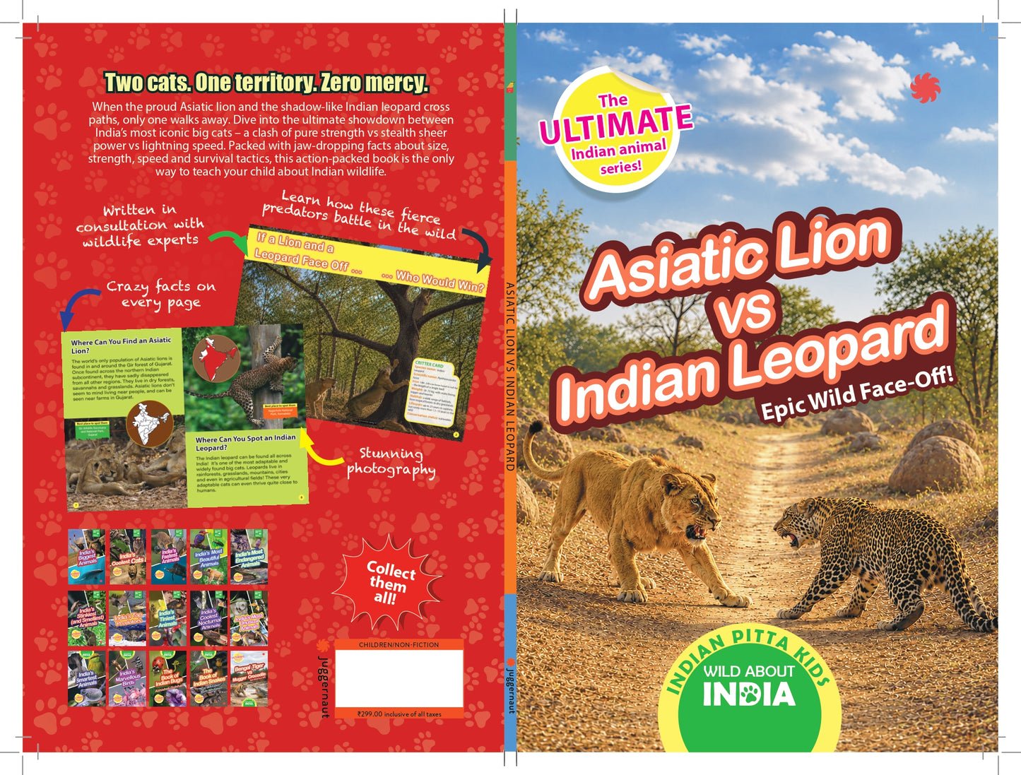 Wild About India: Asiatic Lion vs Indian Leopard