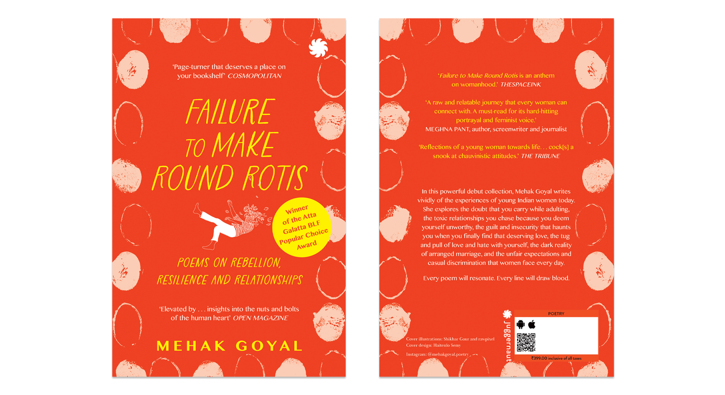 FAILURE TO MAKE ROUND ROTIS Poems on rebellion, resilience and relationships