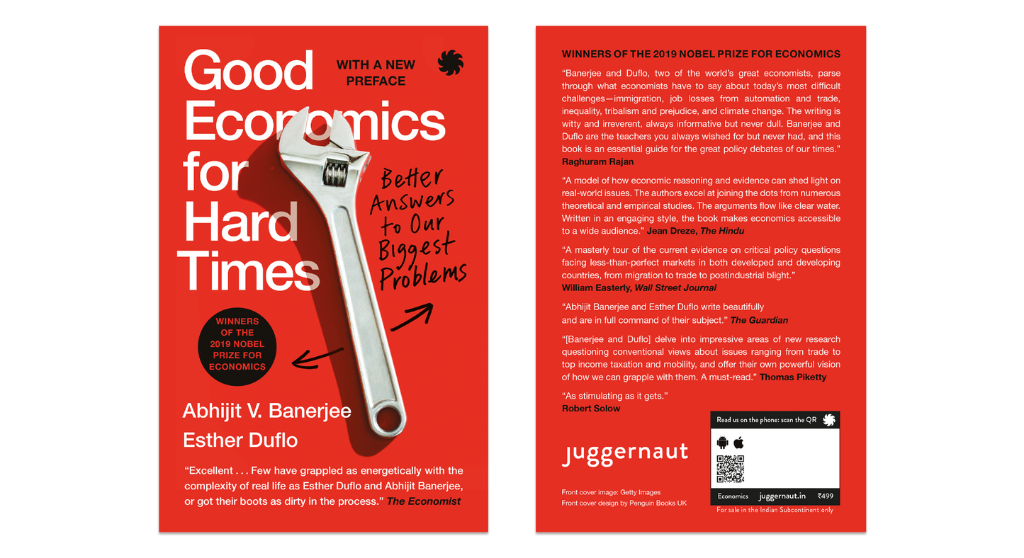 Good Economics for Hard Times: Better Answers to Our Biggest Problems