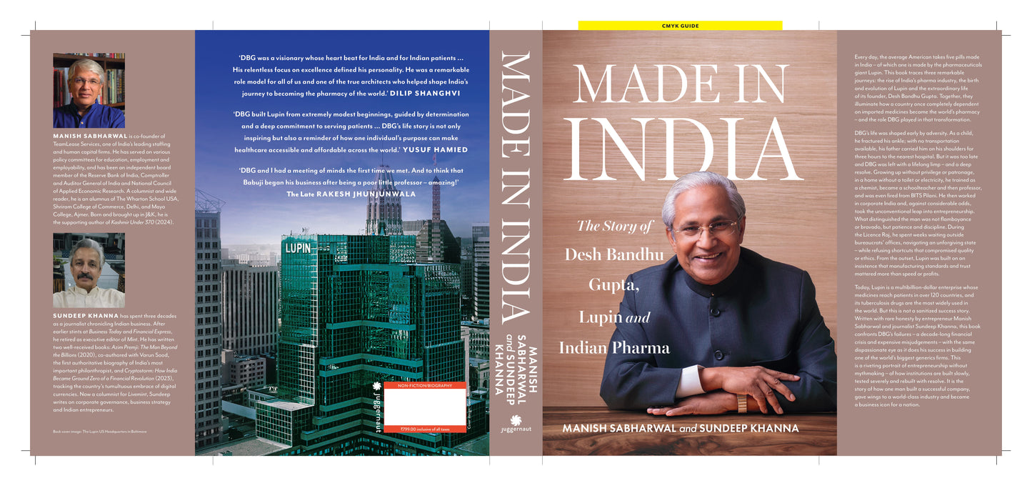MADE IN INDIA : The Story of Desh Bandhu Gupta,Lupin and Indian Pharma