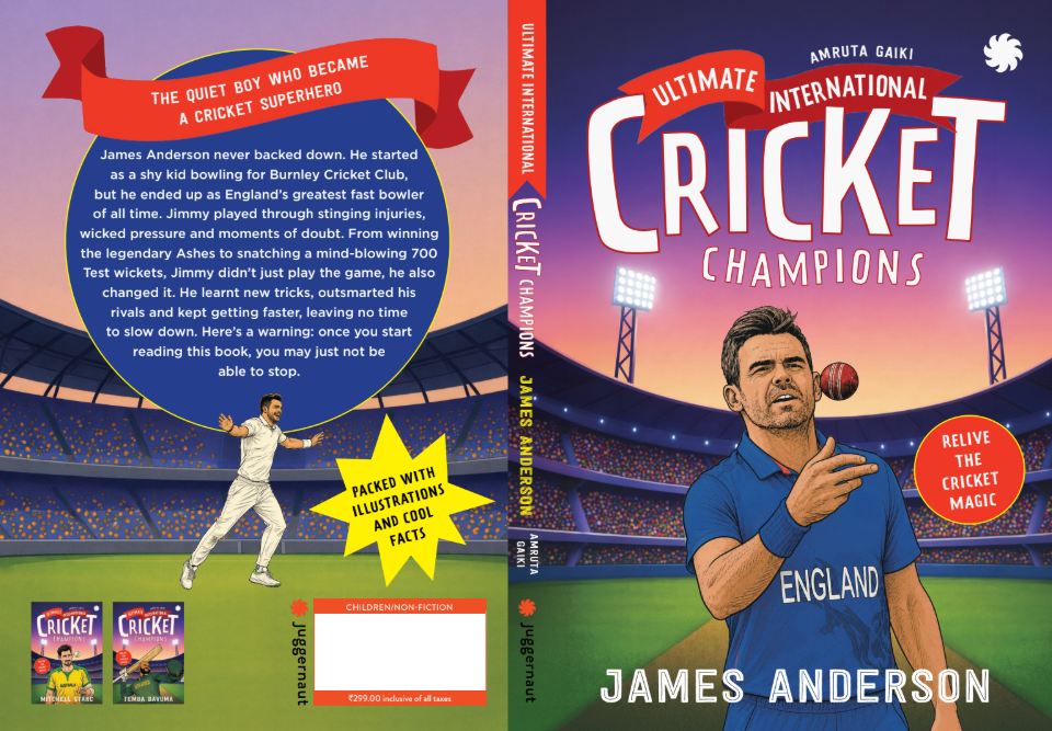 Ultimate International Cricket Champions: James Anderson